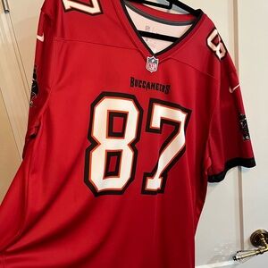 NFL Red Nike XXL Gronkowski Jersey
